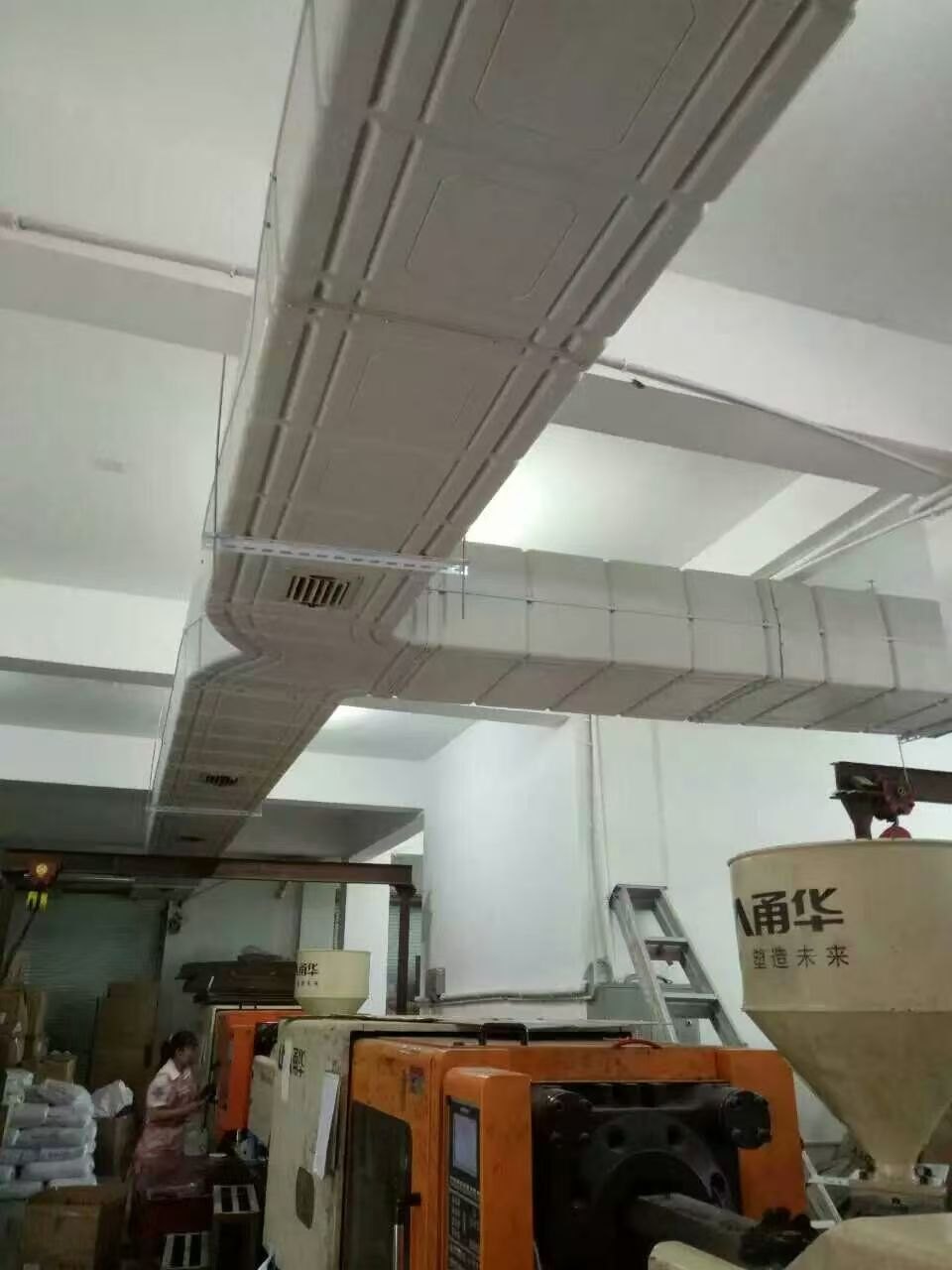 注塑车间通风降温