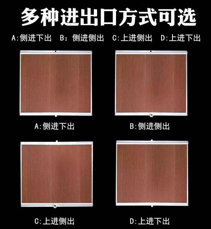 湿帘进风与出风方式说明